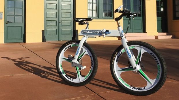 Chainless S1 Konzept ohne Kette erfindet das Fahrrad neu